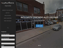 Tablet Screenshot of integritychicagorepair.com